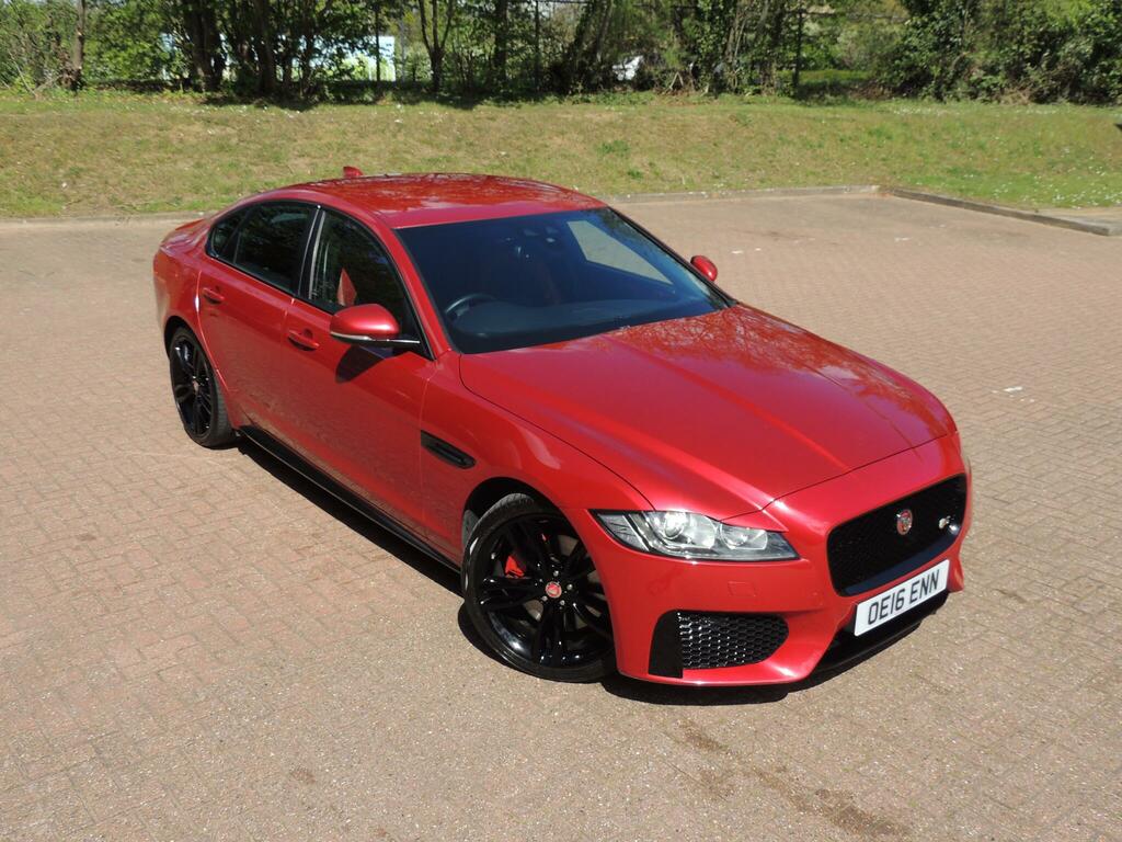 Jaguar XF 3.0D V6 S Euro 6 Ss OE16ENN Red #3