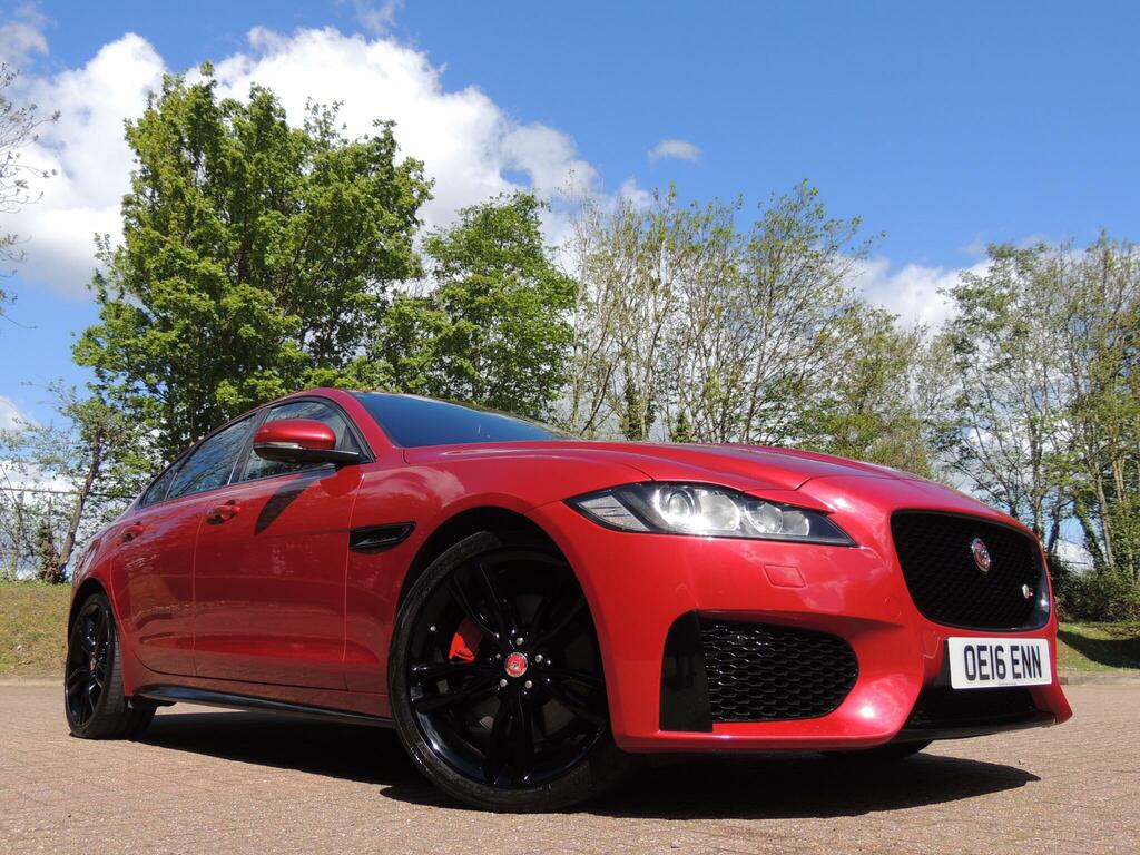 Jaguar XF 3.0D V6 S Euro 6 Ss OE16ENN Red #4