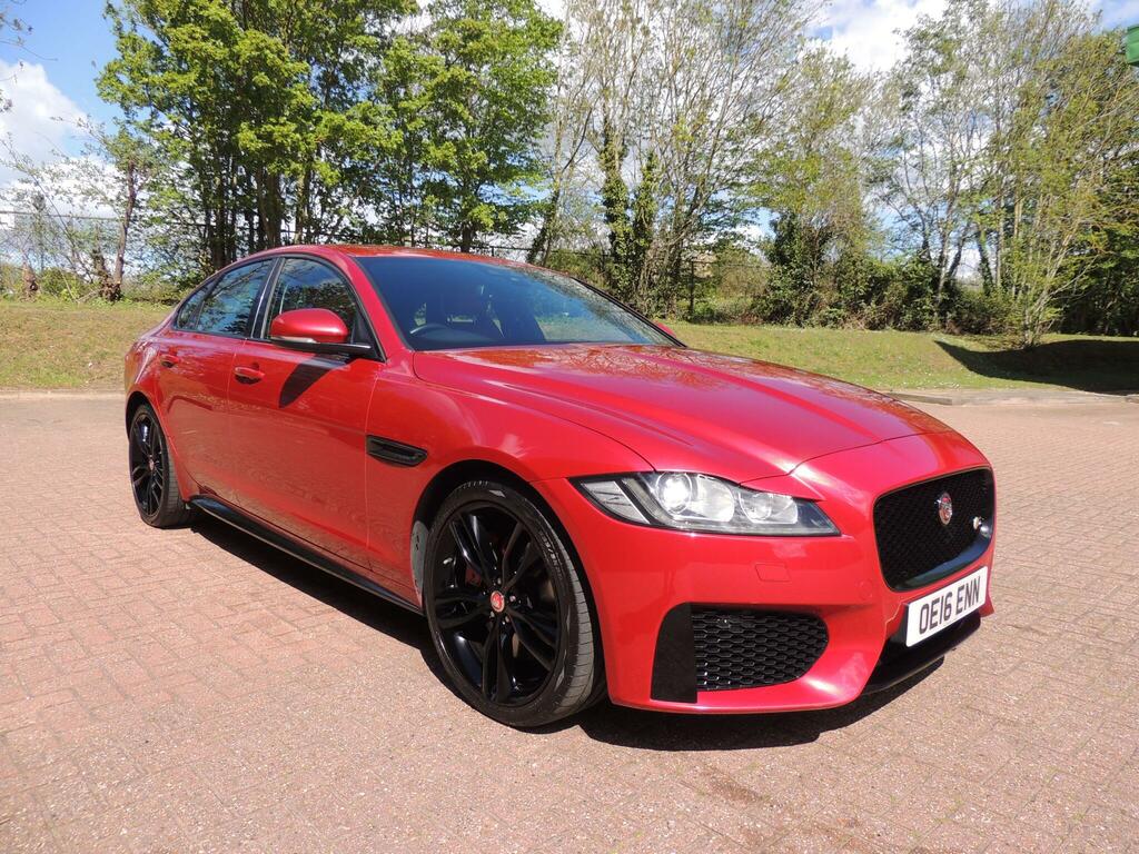 Jaguar XF 3.0D V6 S Euro 6 Ss OE16ENN Red #6
