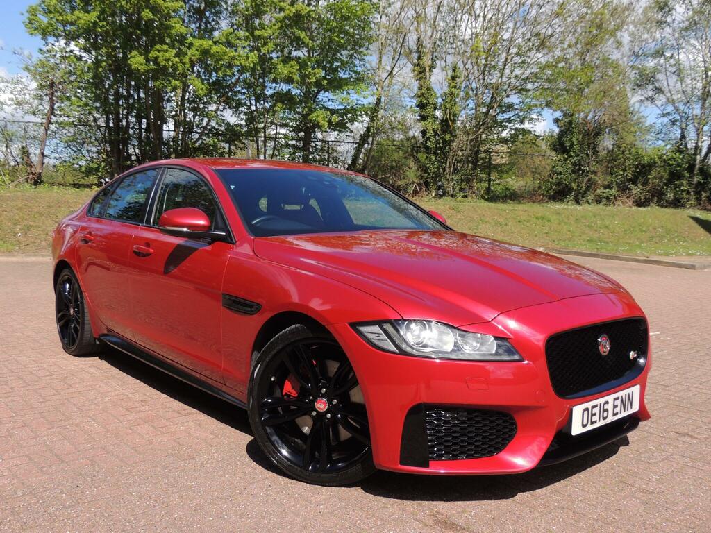 Jaguar XF 3.0D V6 S Euro 6 Ss OE16ENN Red #2