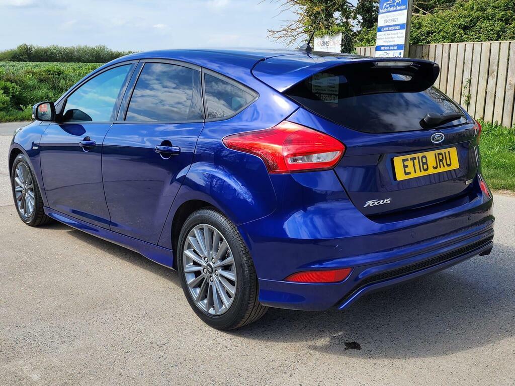 Ford Focus 1.0T Ecoboost St-line Euro 6 S S Blue #4