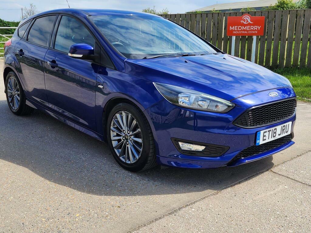 Ford Focus 1.0T Ecoboost St-line Euro 6 S S Blue