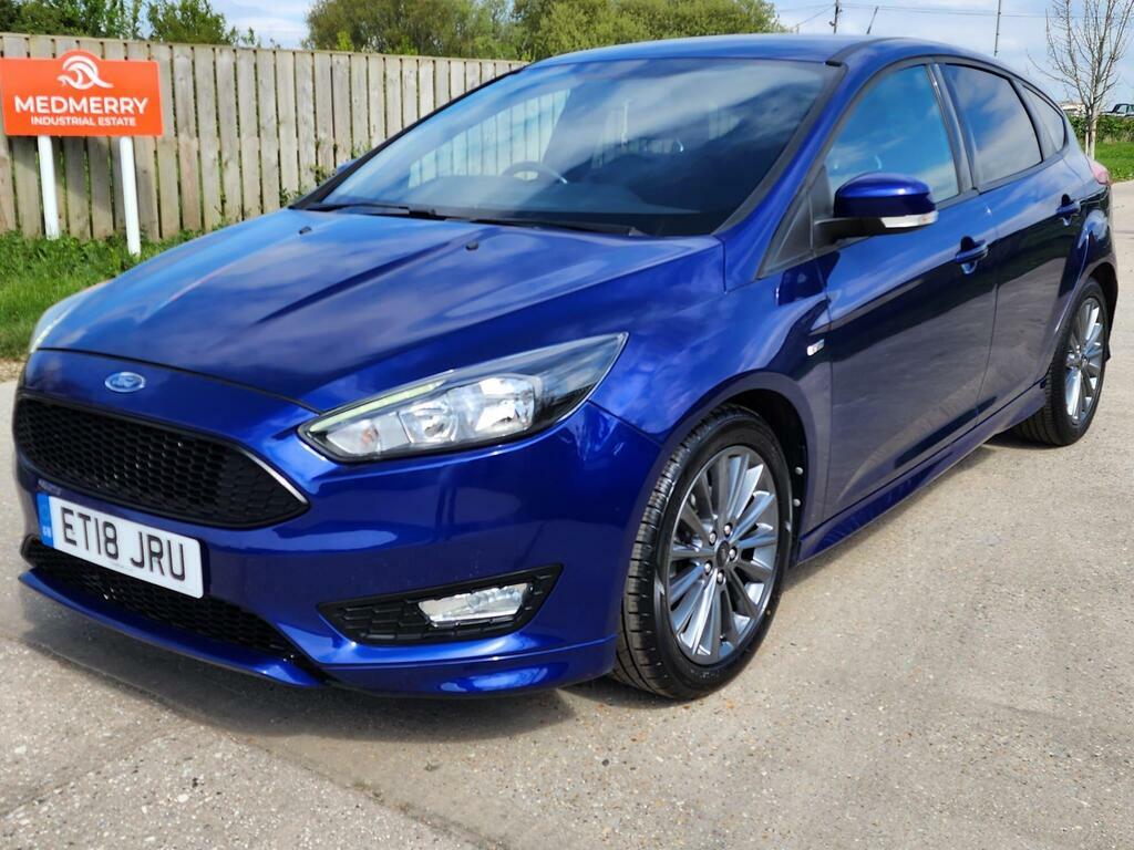 Ford Focus 1.0T Ecoboost St-line Euro 6 S S Blue #3