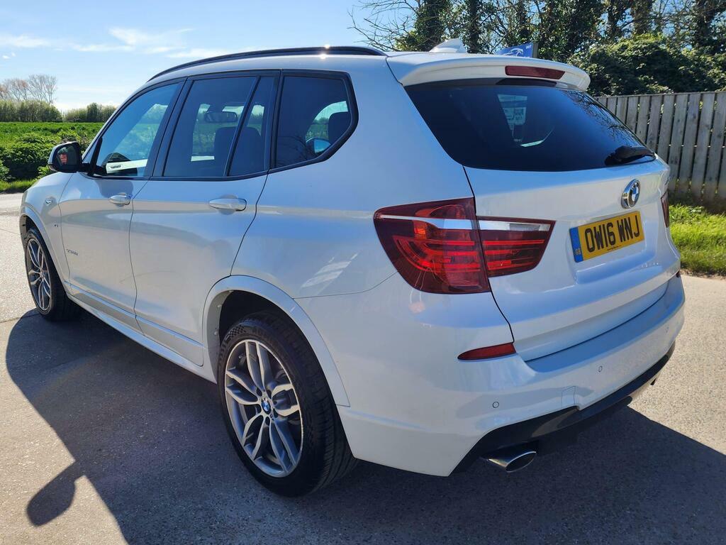 BMW X3 2.0 20D M Sport Xdrive Euro 6 S S OW16WNJ White #4