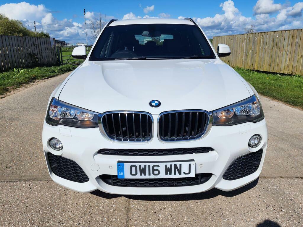 BMW X3 2.0 20D M Sport Xdrive Euro 6 S S OW16WNJ White #2