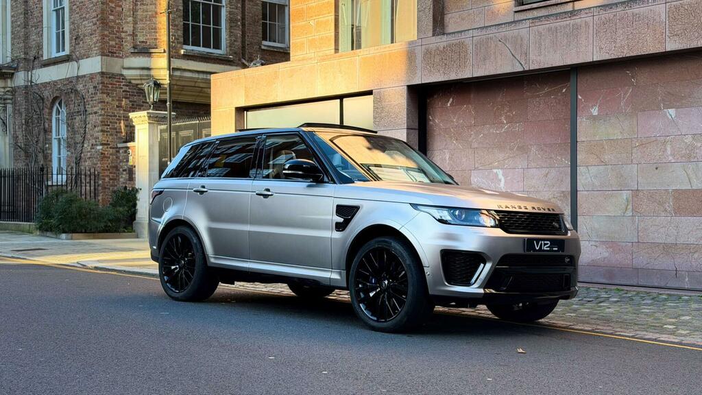 Land Rover Range Rover Sport Svr Grey #6