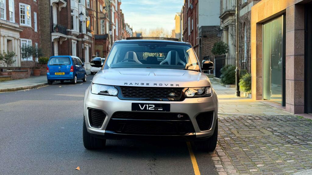 Land Rover Range Rover Sport Svr Grey #4