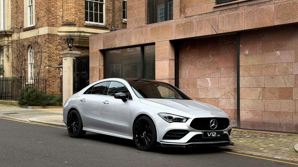 Mercedes-Benz CLA Class Amg Line Night Edition KP72YYE Silver #5