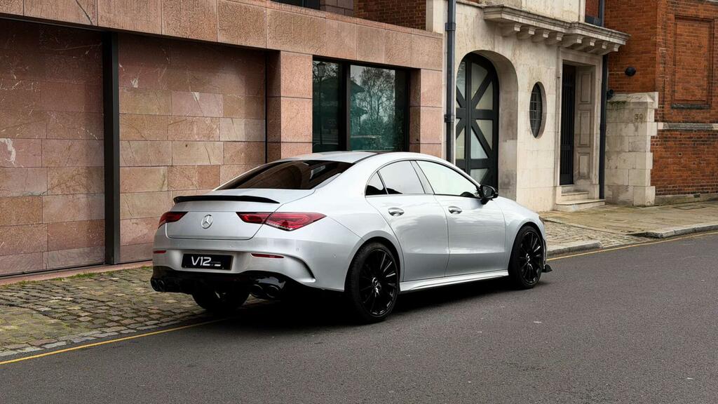 Mercedes-Benz CLA Class Amg Line Night Edition KP72YYE Silver #3