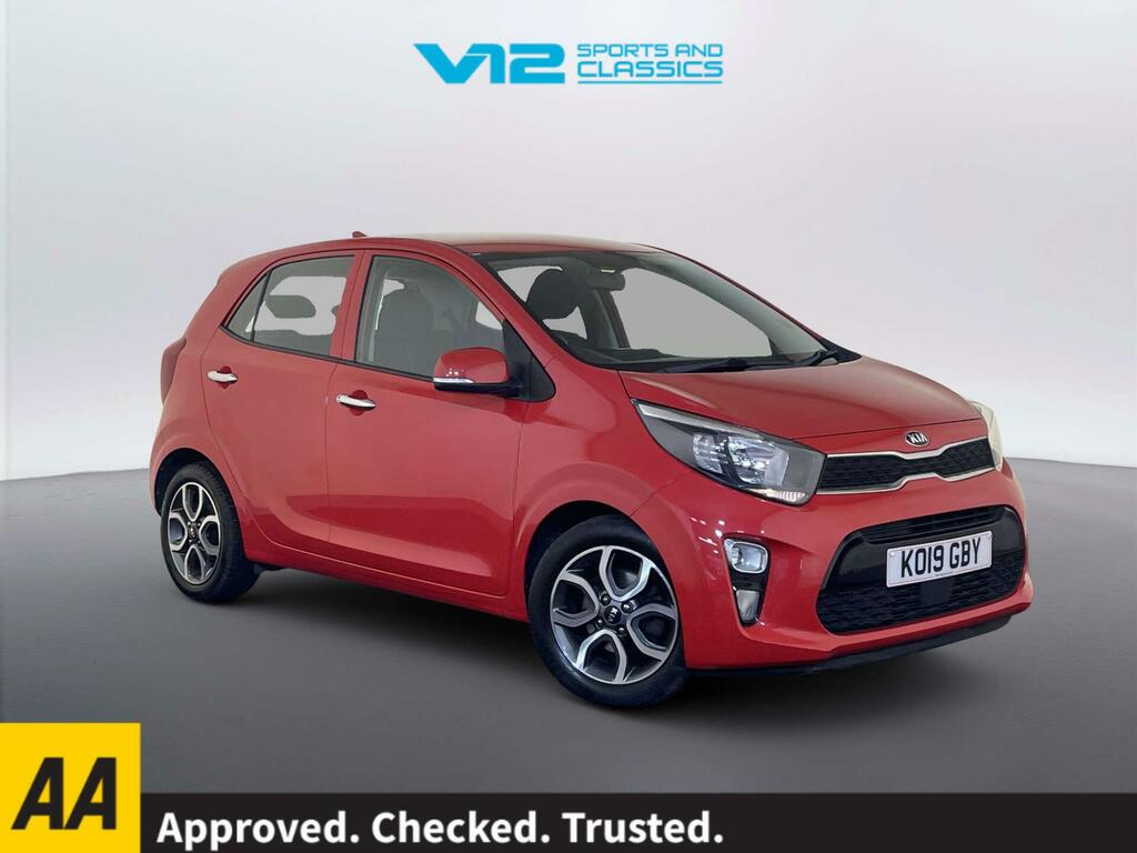 Kia Picanto 1.25 3 Hatchback Euro 6 83 Bhp Red