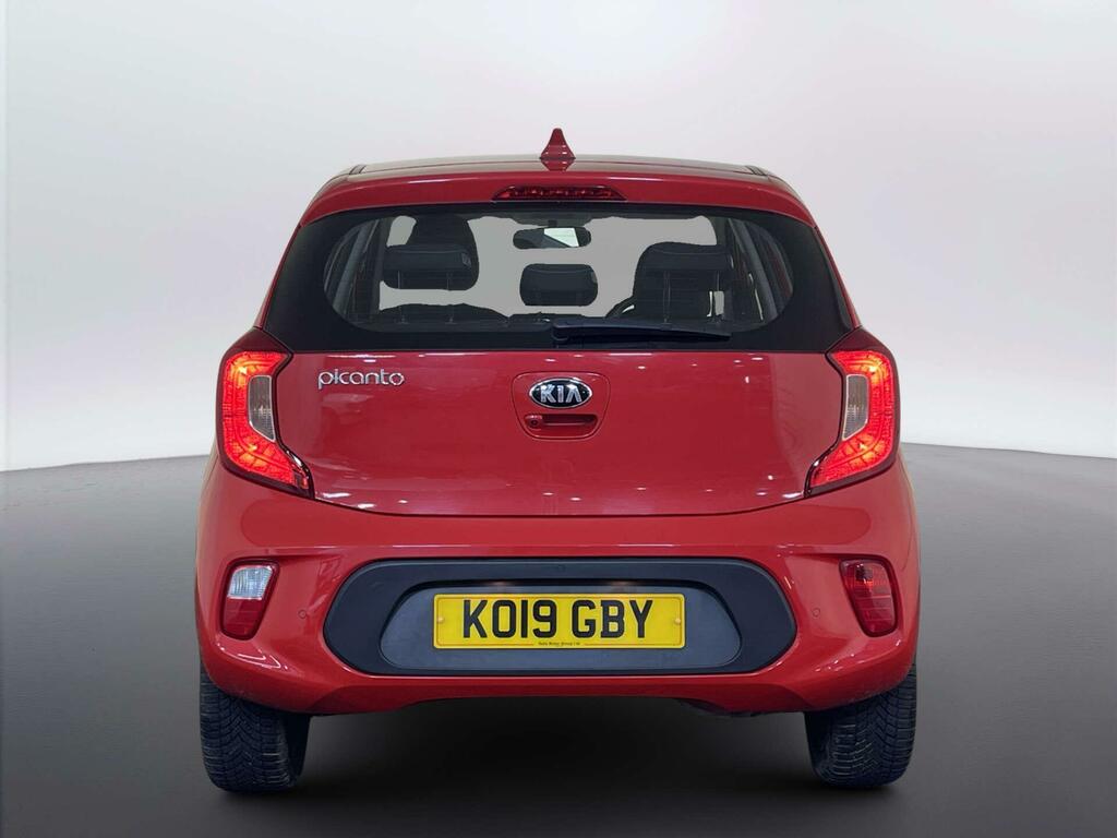 Kia Picanto 1.25 3 Hatchback Euro 6 83 Bhp KO19GBY Red #6