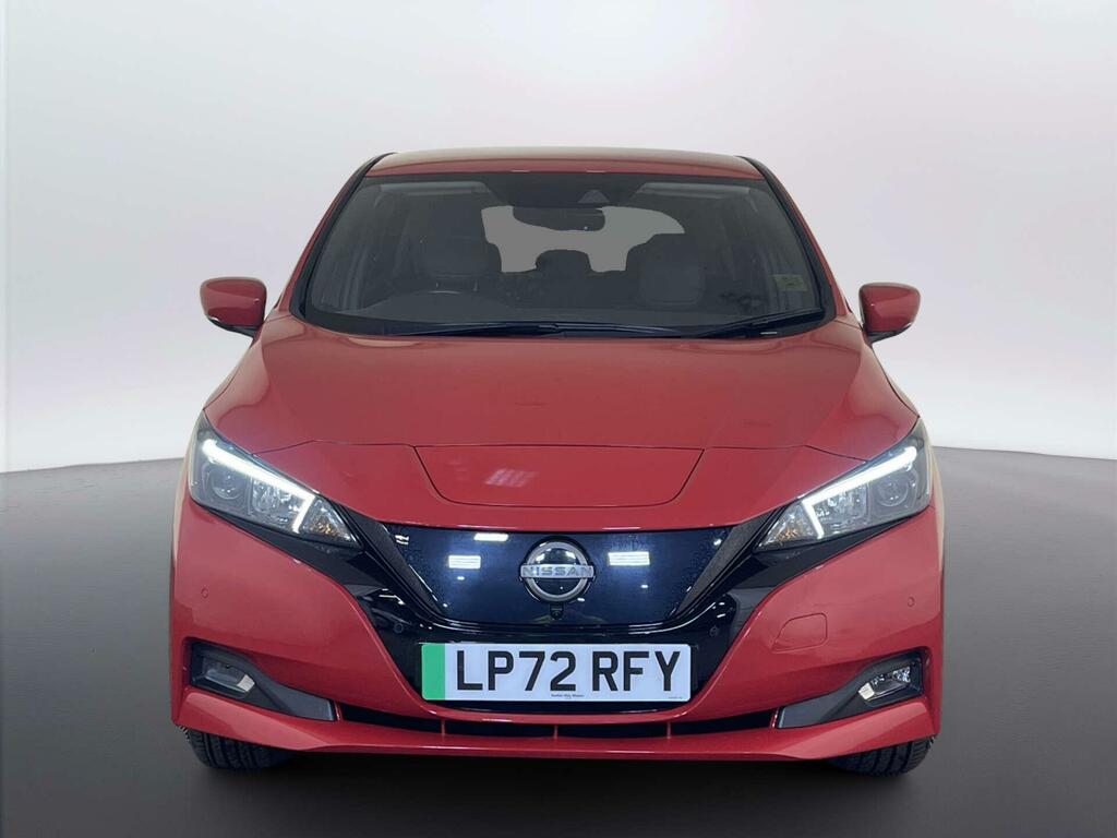 Nissan Leaf 59Kwh E N-connecta Hatchback 2 LP72RFY Red #3
