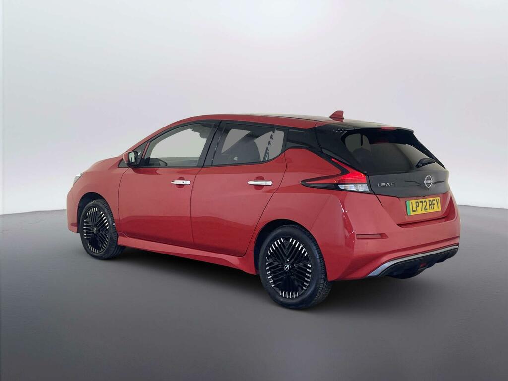 Nissan Leaf 59Kwh E N-connecta Hatchback 2 LP72RFY Red #6