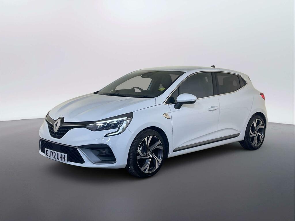 Renault Clio 1.6 E-tech Rs Line Hatchback Hybrid Aut GJ72UHH White #4