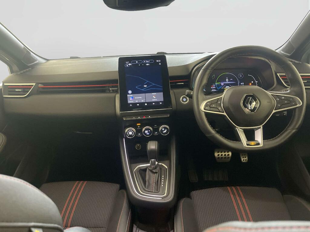 Renault Clio 1.6 E-tech Rs Line Hatchback Hybrid Aut GJ72UHH White #2