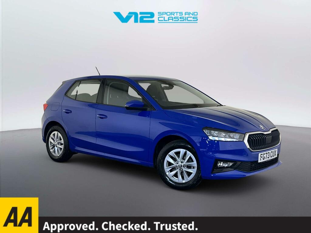 Skoda Fabia 1.0 Tsi Se Comfort Hatchback Dsg Euro 6 Blue