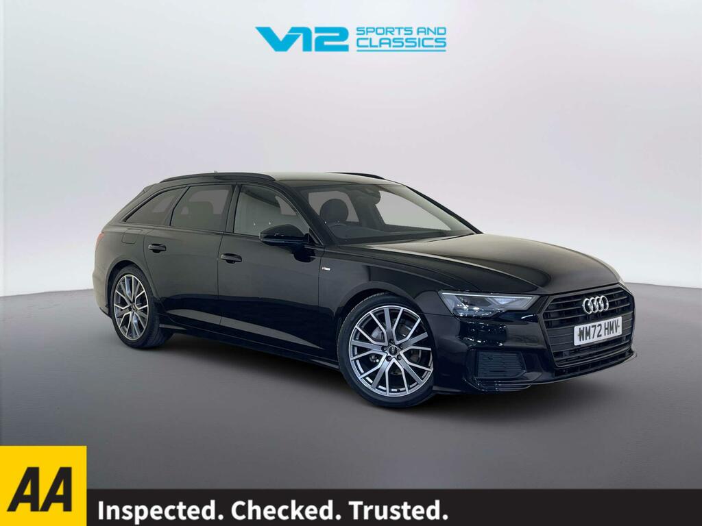 Audi A6 Avant 2.0 Tfsi 40 Black Edition Estate S Tron Black