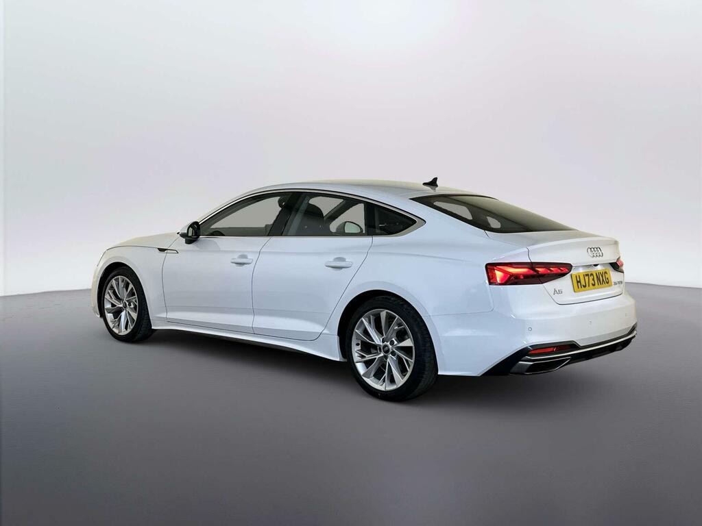 Audi A5 2.0 Tfsi 35 Sport Sportback S Tronic Eu HJ73NXG White #6