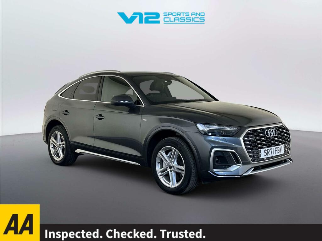 Audi Q5 2.0 Tfsie 50 S Line Sportback Plug-in H Grey