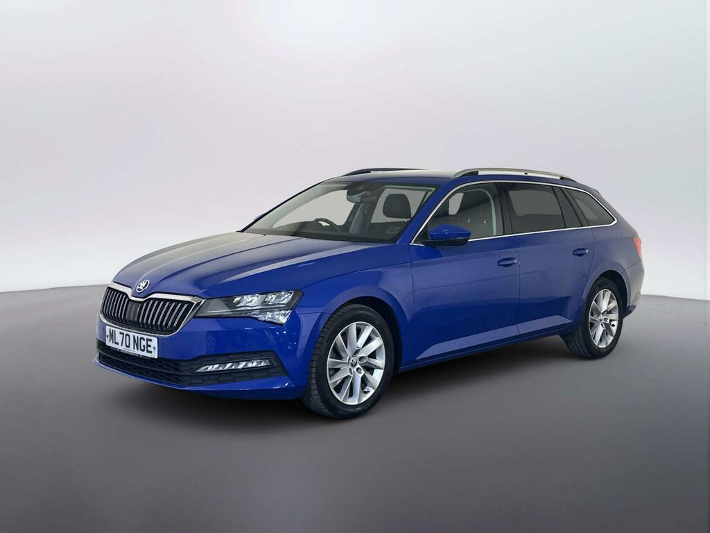 Skoda Superb 1.5 Tsi Act Se Technology Estate Blue #4