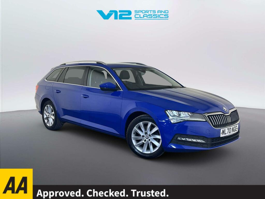 Skoda Superb 1.5 Tsi Act Se Technology Estate Blue