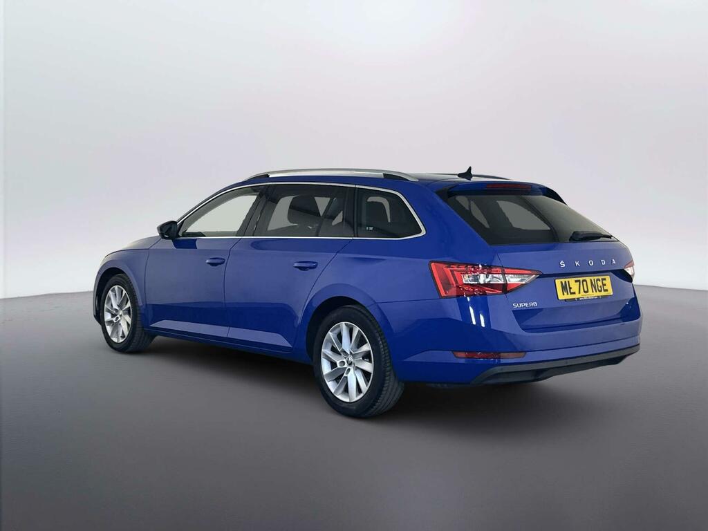 Skoda Superb 1.5 Tsi Act Se Technology Estate Blue #6