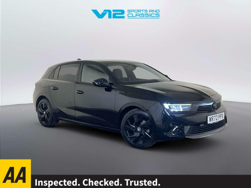 Vauxhall Astra 1.2 Turbo Gs Line Hatchback Euro Black