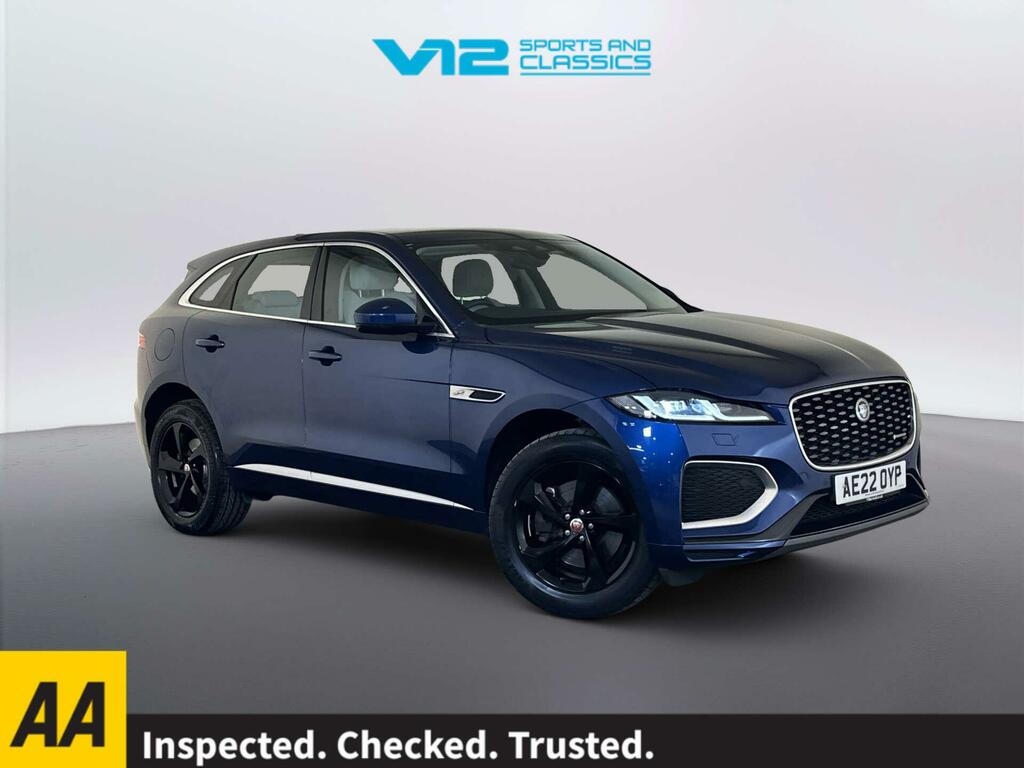 Jaguar F-Pace 2.0 D200 Mhev R-dynamic S Suv Awd Blue