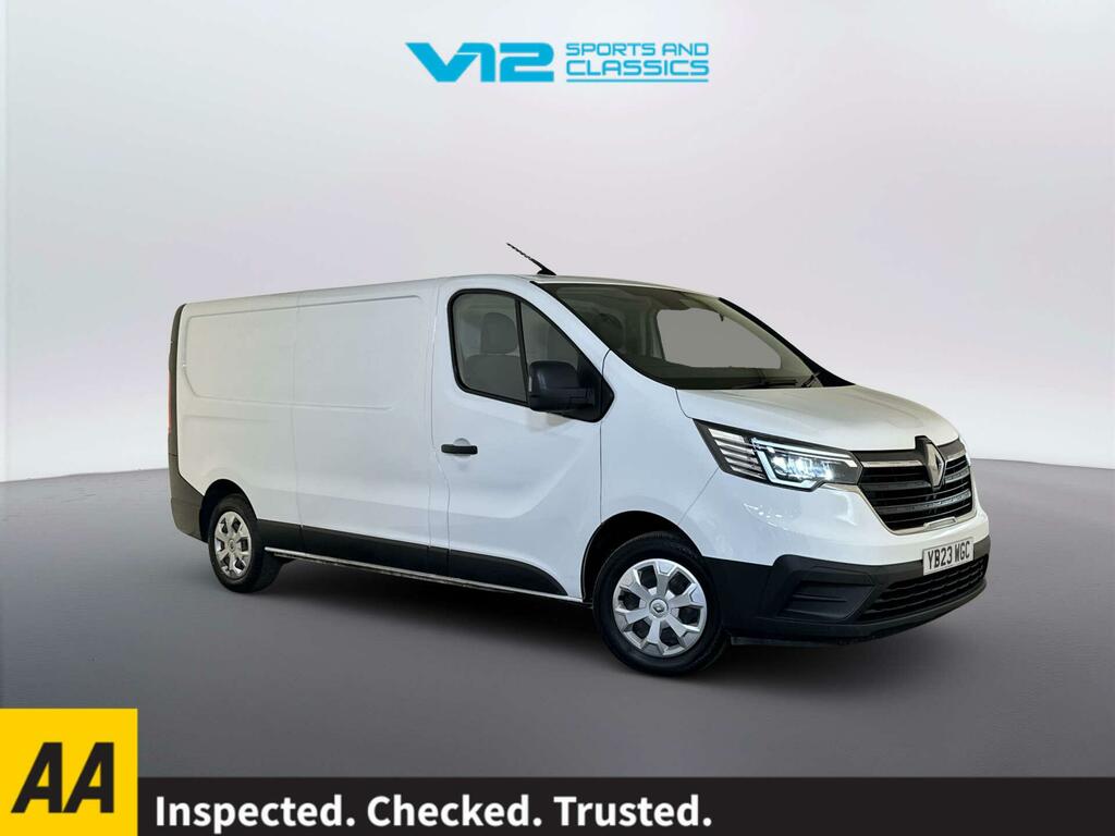 Renault Trafic 2.0 Dci Blue Ll30 Start Panel Van Manua White
