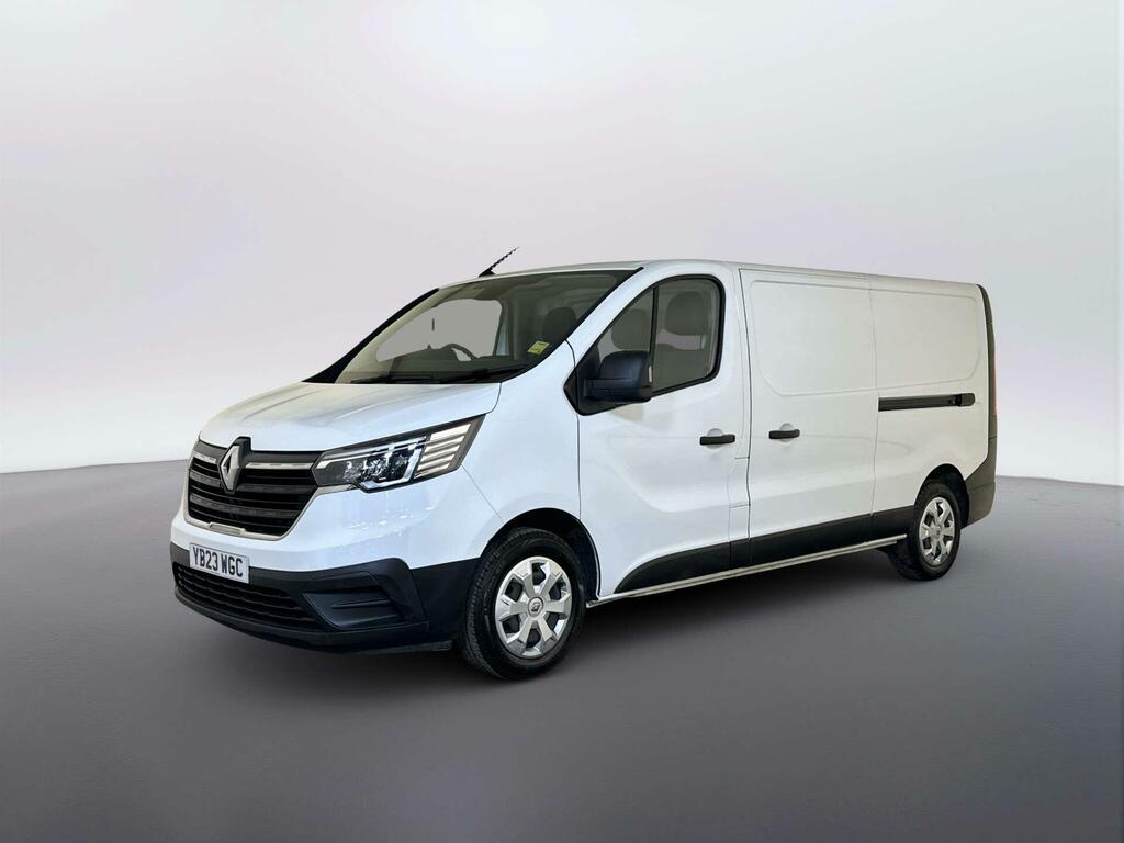 Renault Trafic 2.0 Dci Blue Ll30 Start Panel Van Manua YB23WGC White #3