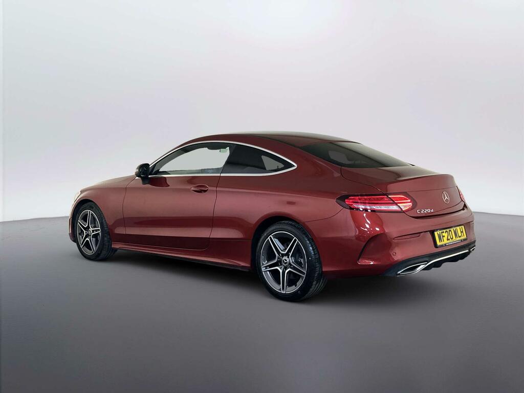 Mercedes-Benz C Class 2.0 C220d Amg Line Premium Coupe G-tr WF20WLH Red #6