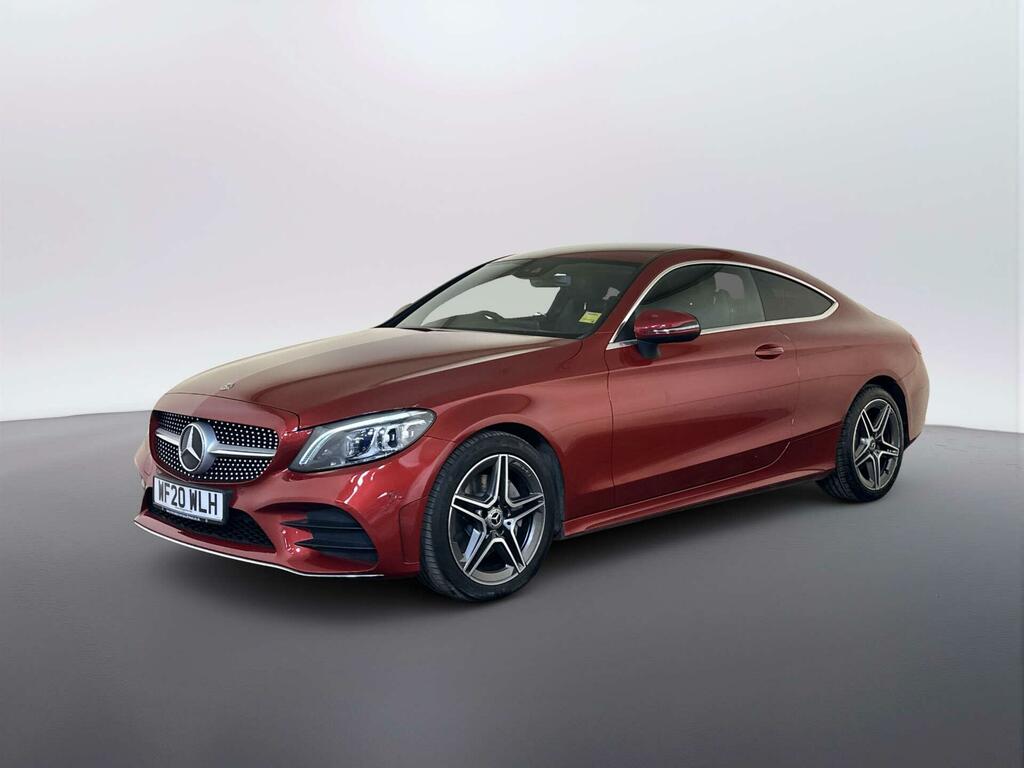 Mercedes-Benz C Class 2.0 C220d Amg Line Premium Coupe G-tr WF20WLH Red #4