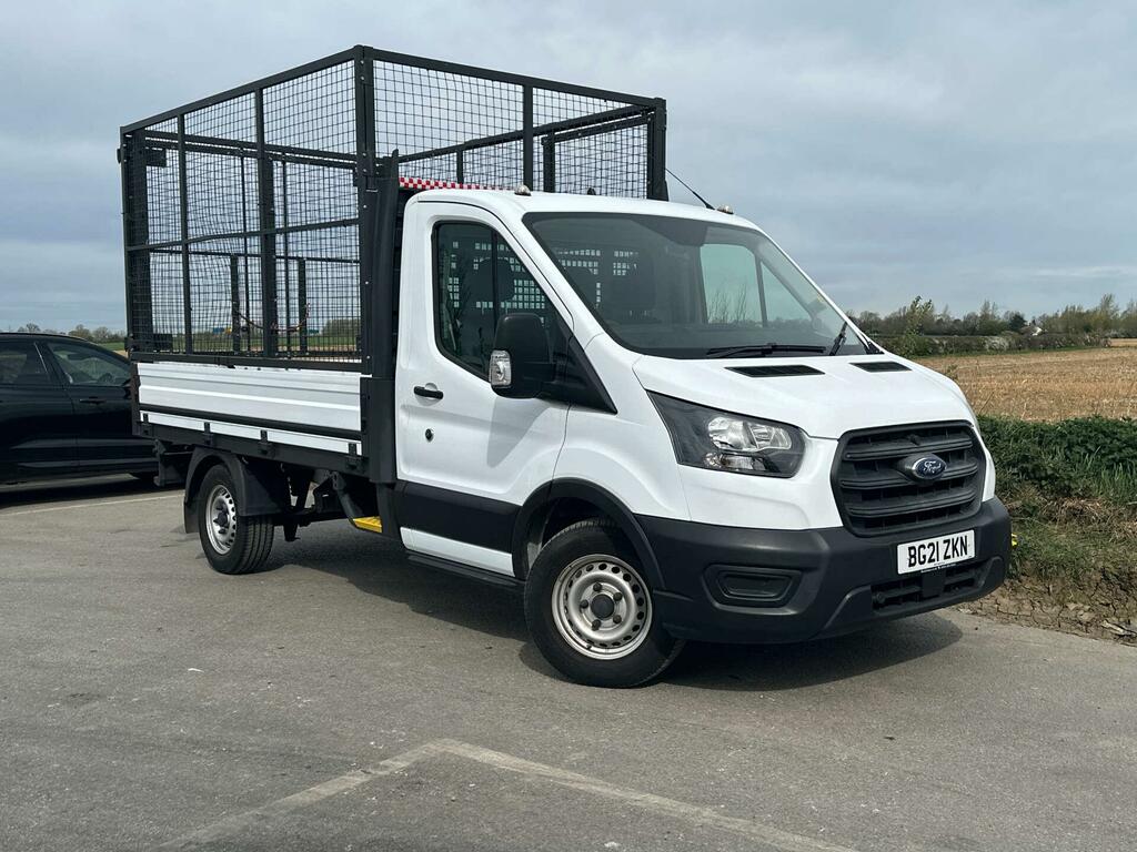 Ford Transit Custom 2.0 350 Ecoblue Leader Chassis Cab Manu White