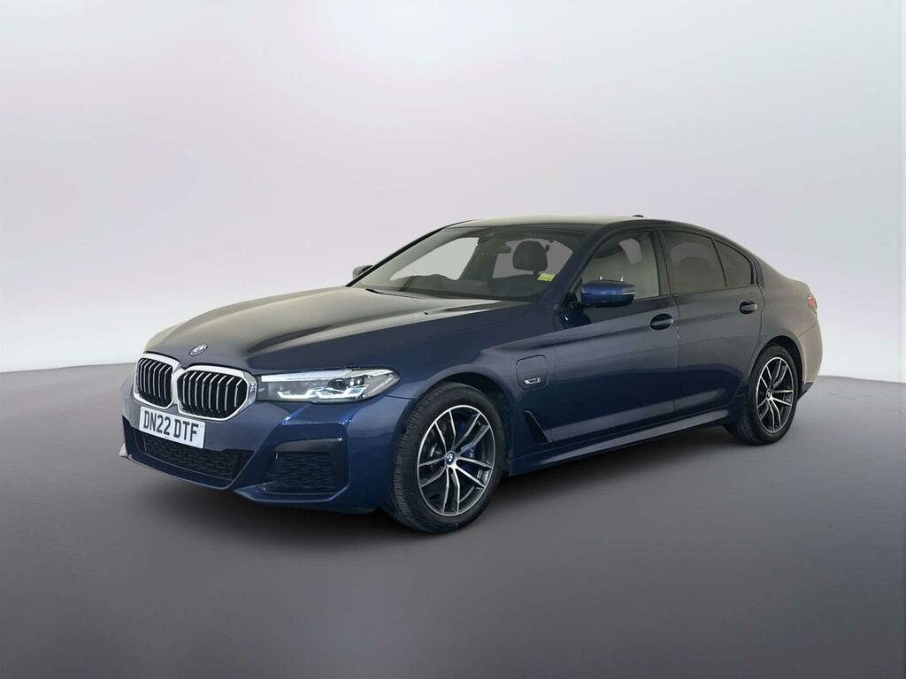 BMW 5 Series 2.0 530E 12Kwh M Sport Saloon Plug-in H DN22DTF Blue #4