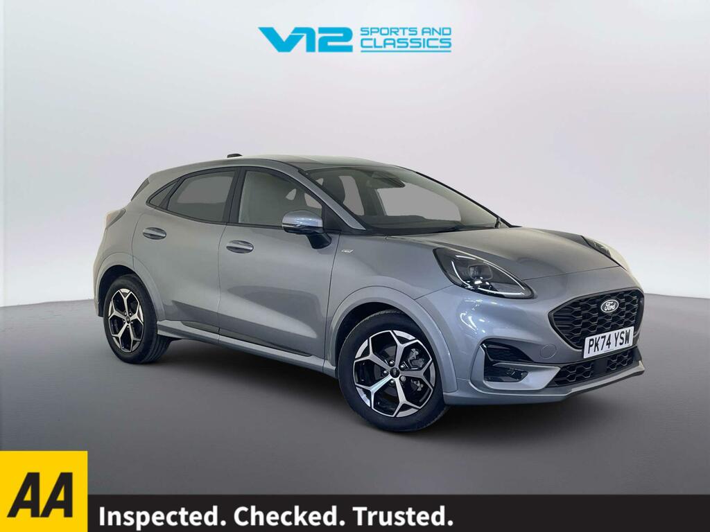 Ford Puma 1.0T Ecoboost Mhev St-line Suv Hybrid D Silver