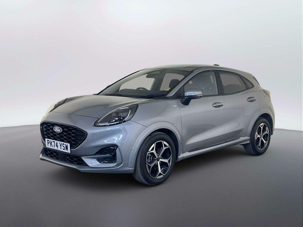 Ford Puma 1.0T Ecoboost Mhev St-line Suv Hybrid D PK74YSW Silver #4