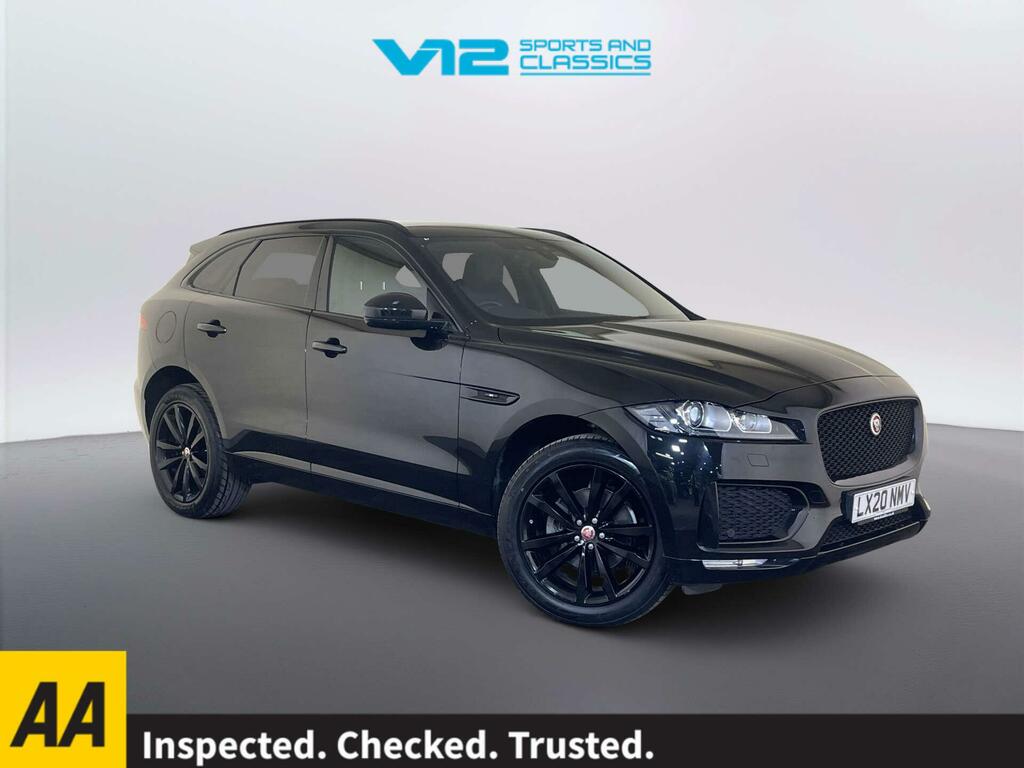 Jaguar F-Pace 2.0 D180 Chequered Flag Suv Awd Eu Black