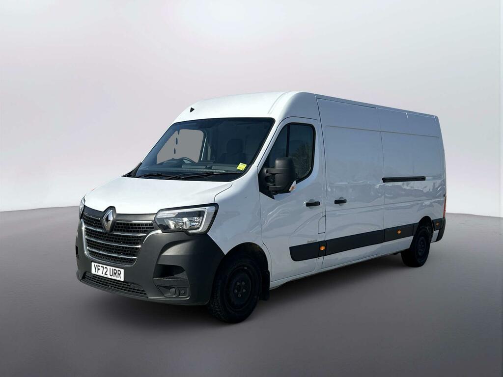 Renault Master 2.3 Dci 35 Business Panel Van F YF72URR White #3