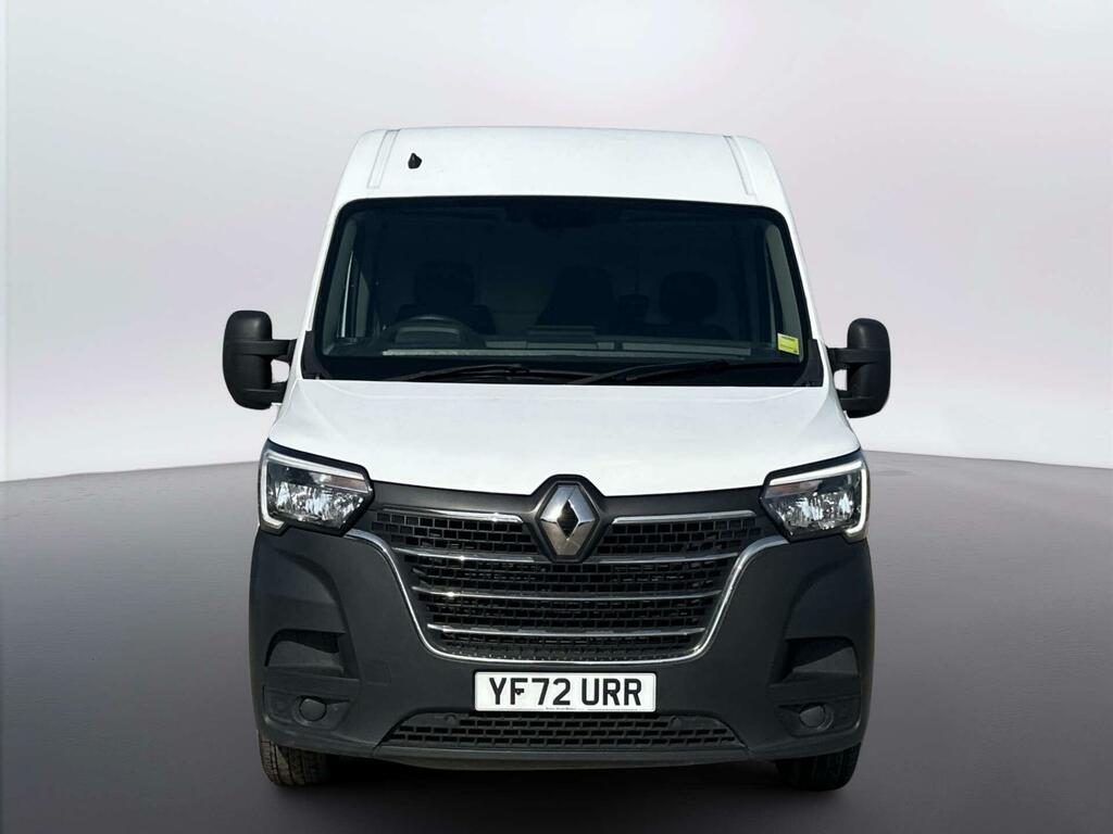 Renault Master 2.3 Dci 35 Business Panel Van F YF72URR White #2