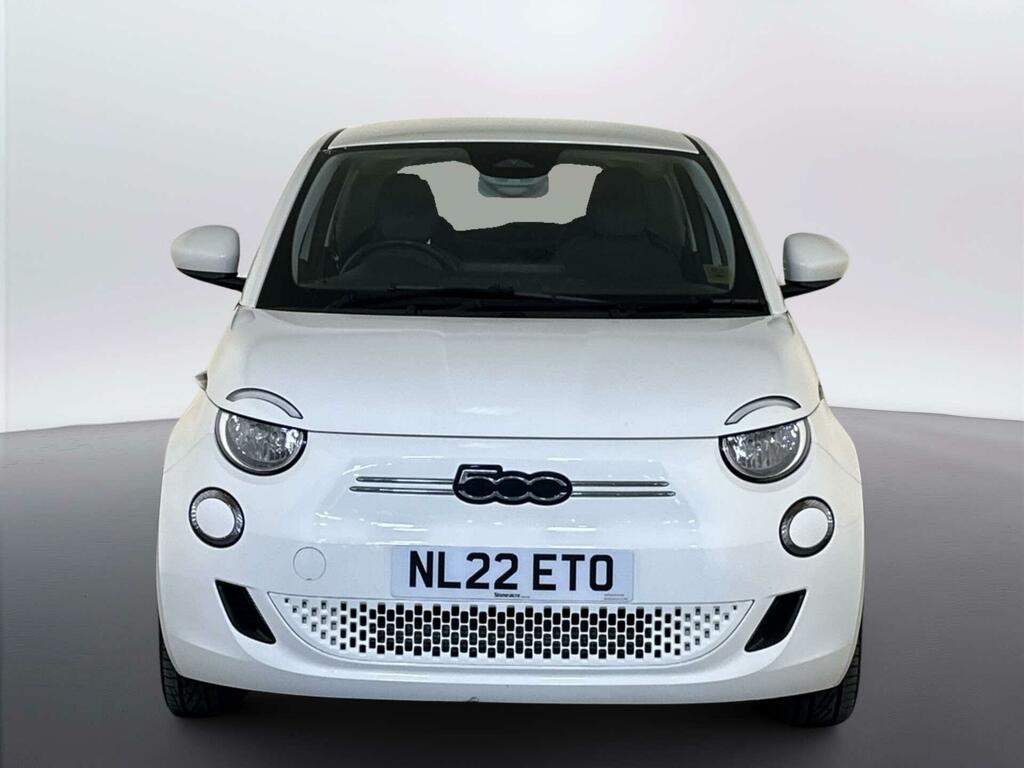 Fiat 500E 42Kwh Icon Hatchback 118 Ps NL22ETO White #3