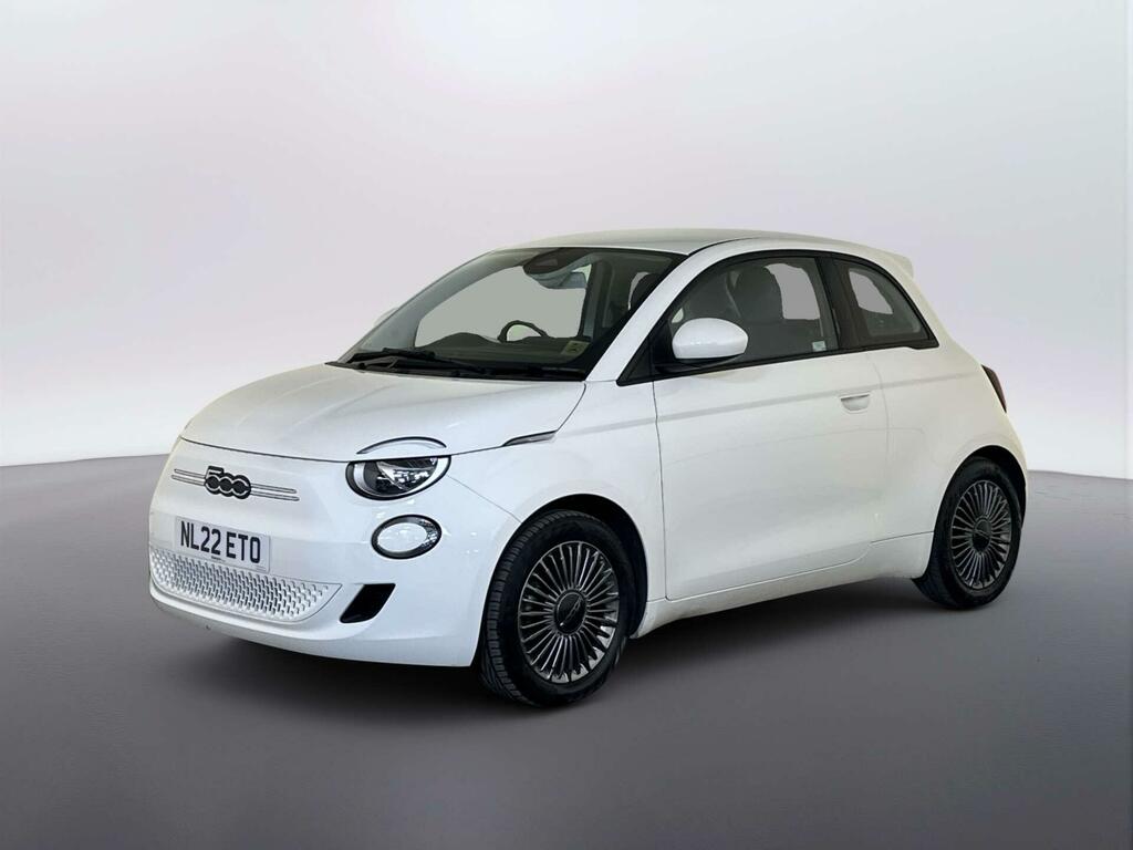 Fiat 500E 42Kwh Icon Hatchback 118 Ps NL22ETO White #4