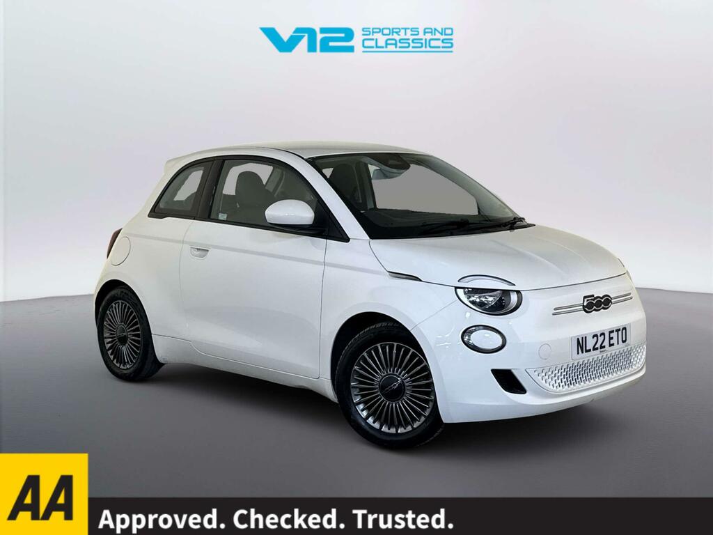 Fiat 500E 42Kwh Icon Hatchback 118 Ps White
