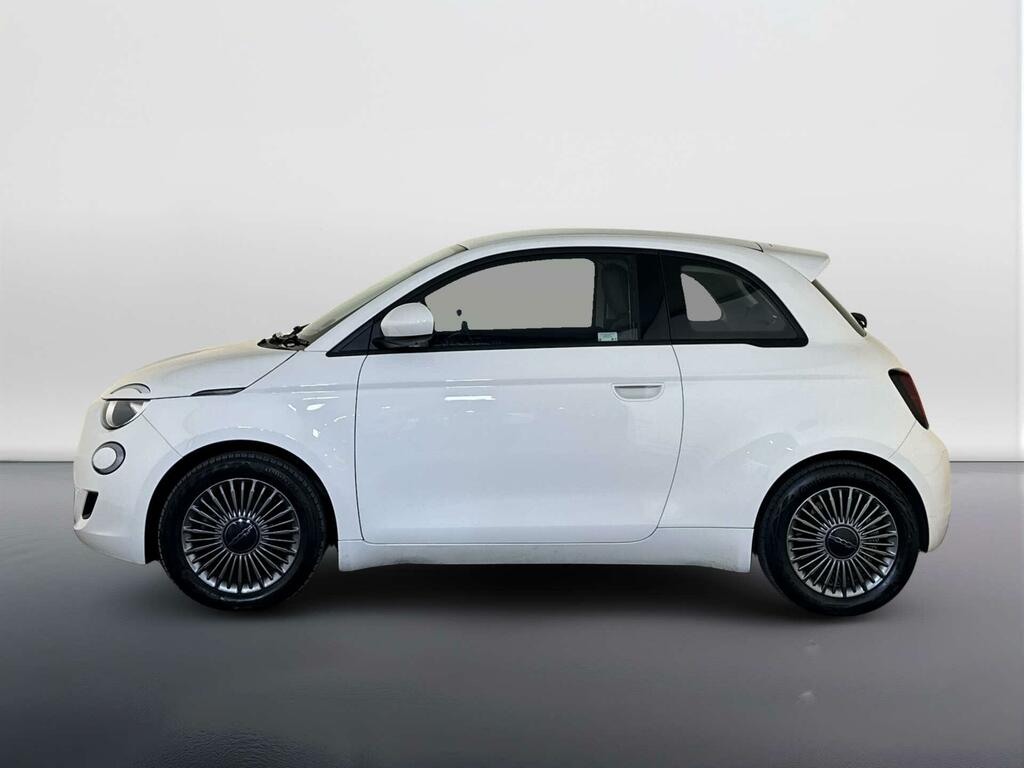 Fiat 500E 42Kwh Icon Hatchback 118 Ps NL22ETO White #5