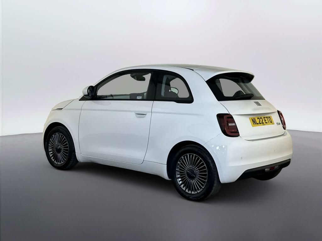 Fiat 500E 42Kwh Icon Hatchback 118 Ps NL22ETO White #6