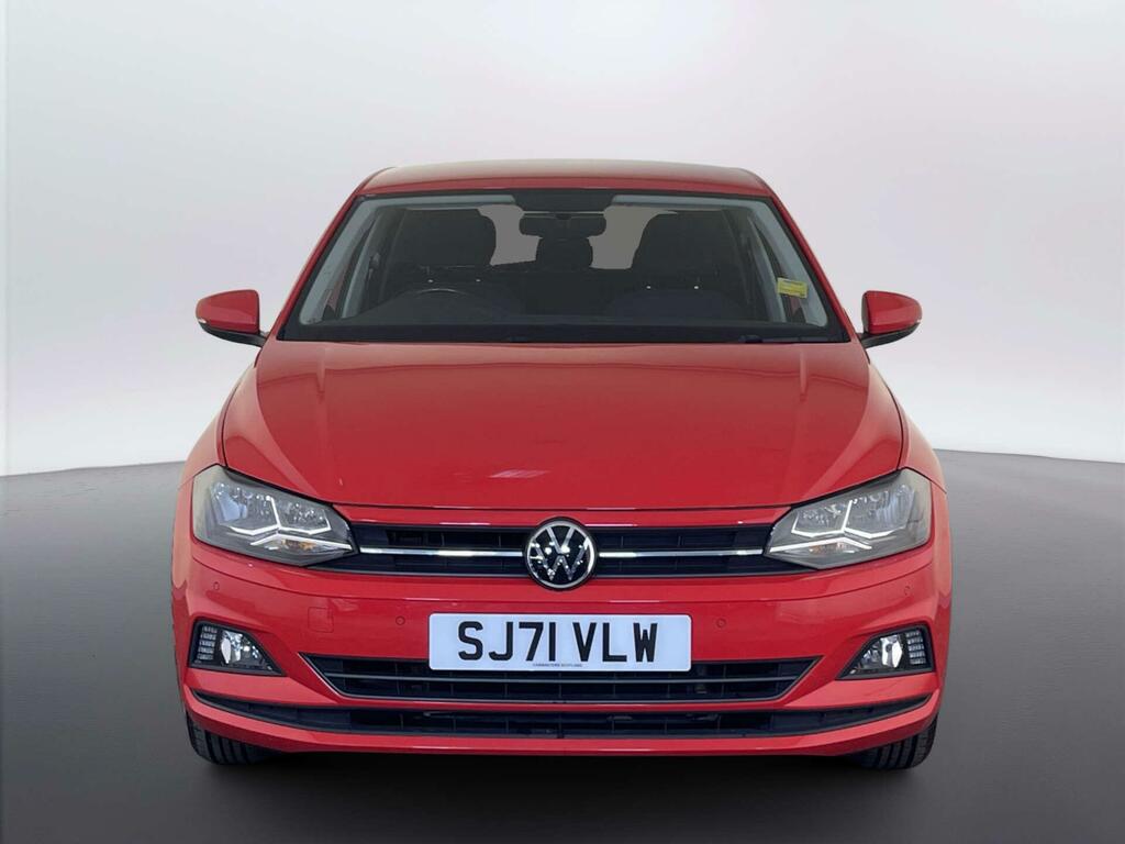 Volkswagen Polo 1.0 Tsi Match Hatchback Euro 6 SJ71VLW Red #3