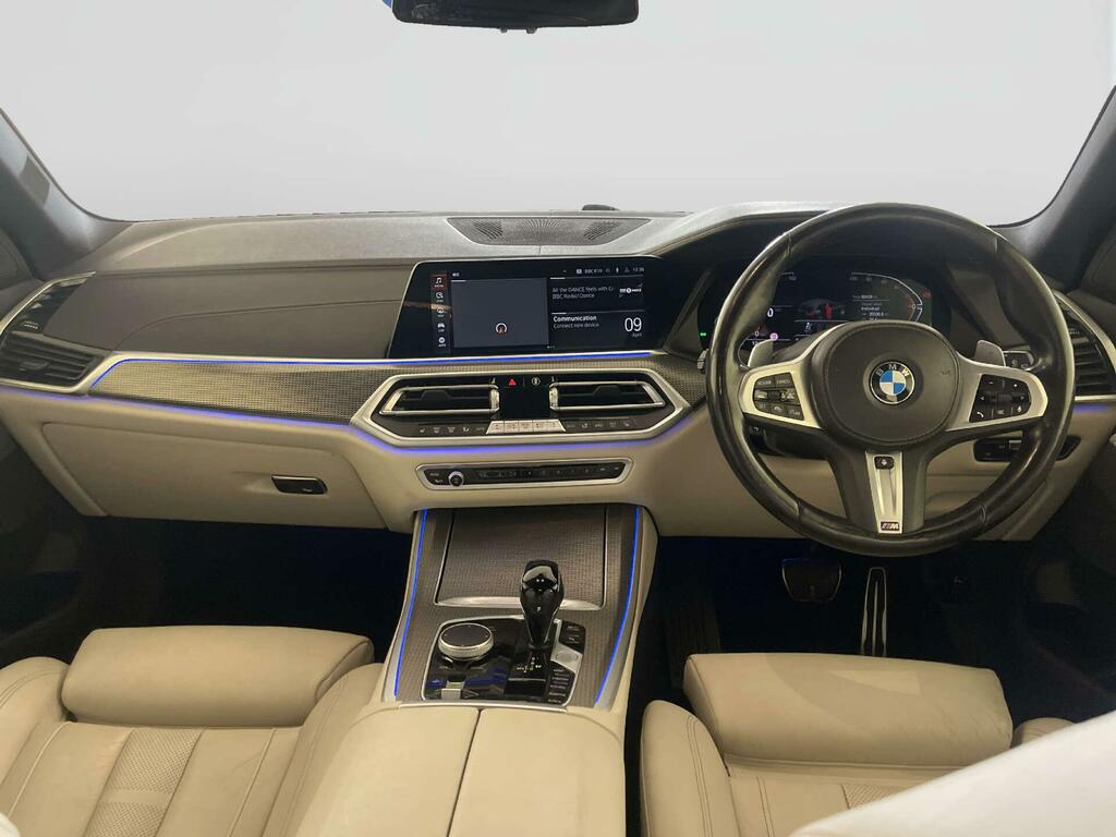 BMW X5 3.0 40D Mht M Sport Suv Hybrid Xdr YG22UMR White #2