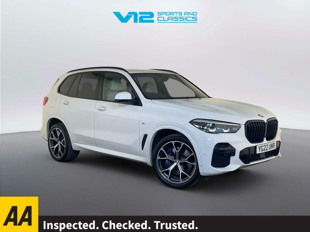 BMW X5 3.0 40D Mht M Sport Suv Hybrid Xdr White