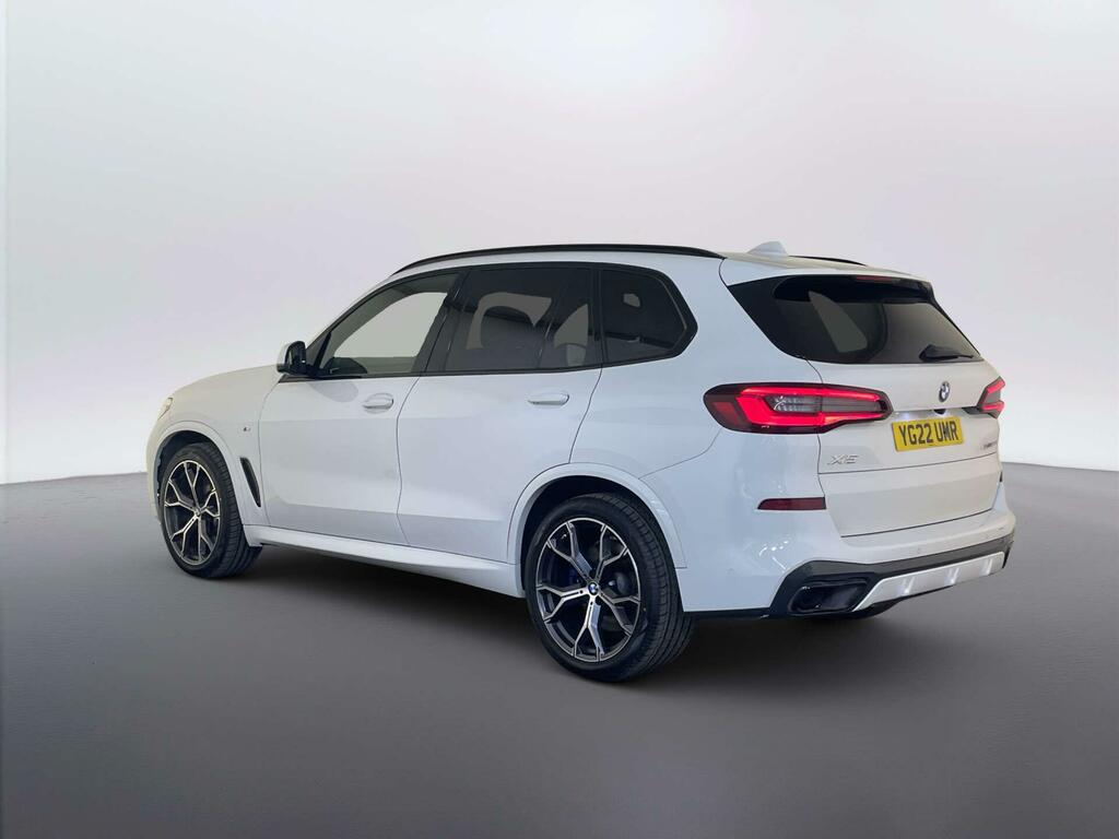 BMW X5 3.0 40D Mht M Sport Suv Hybrid Xdr YG22UMR White #6