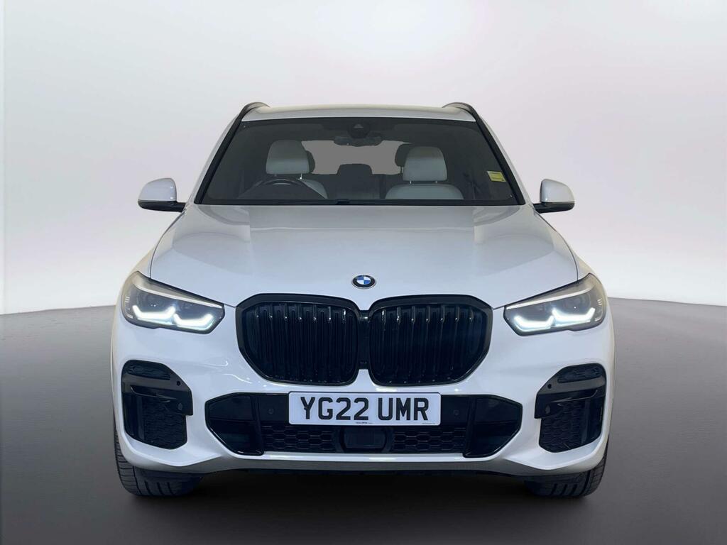 BMW X5 3.0 40D Mht M Sport Suv Hybrid Xdr YG22UMR White #3