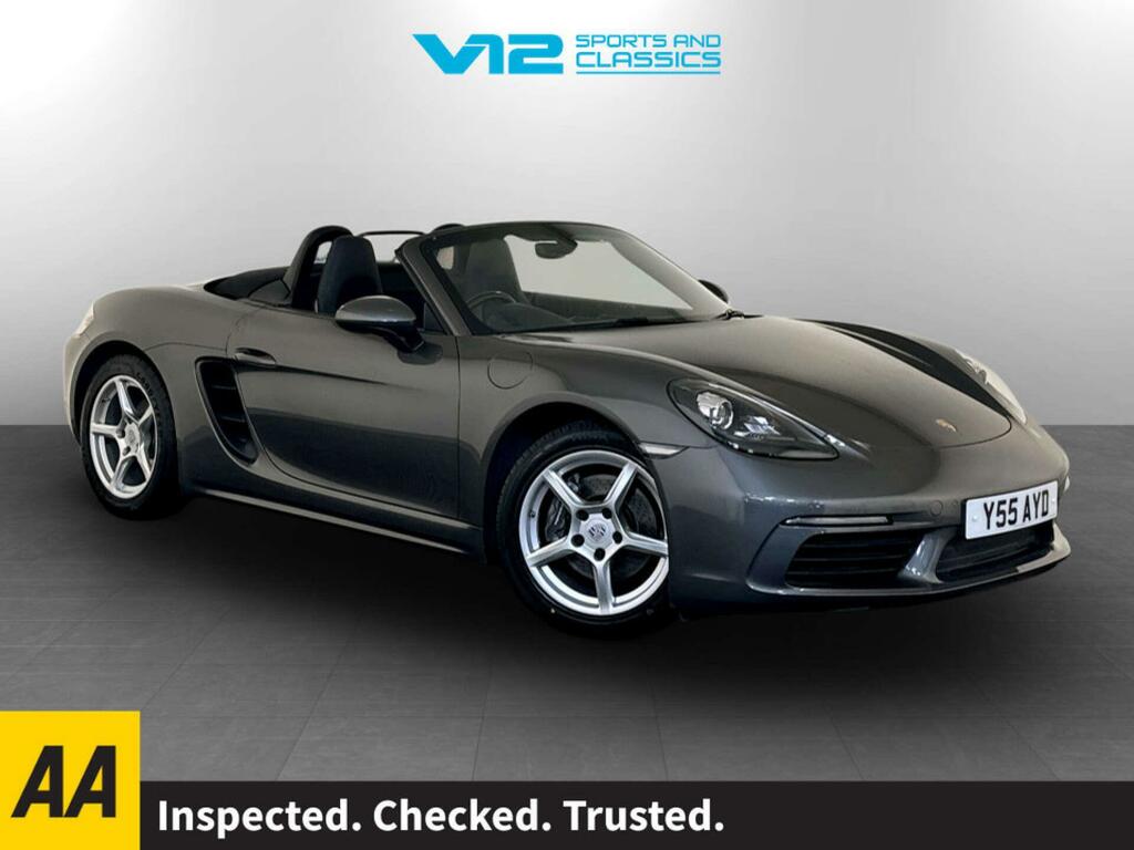 Porsche 718 Boxster 2.0T Pdk Euro 6 Ss Grey